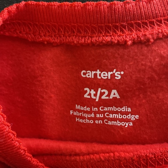 Merry Christmas!! 2T Girls PJs with PINK OMG ONE SIZE fits all head band. - Picture 4 of 4